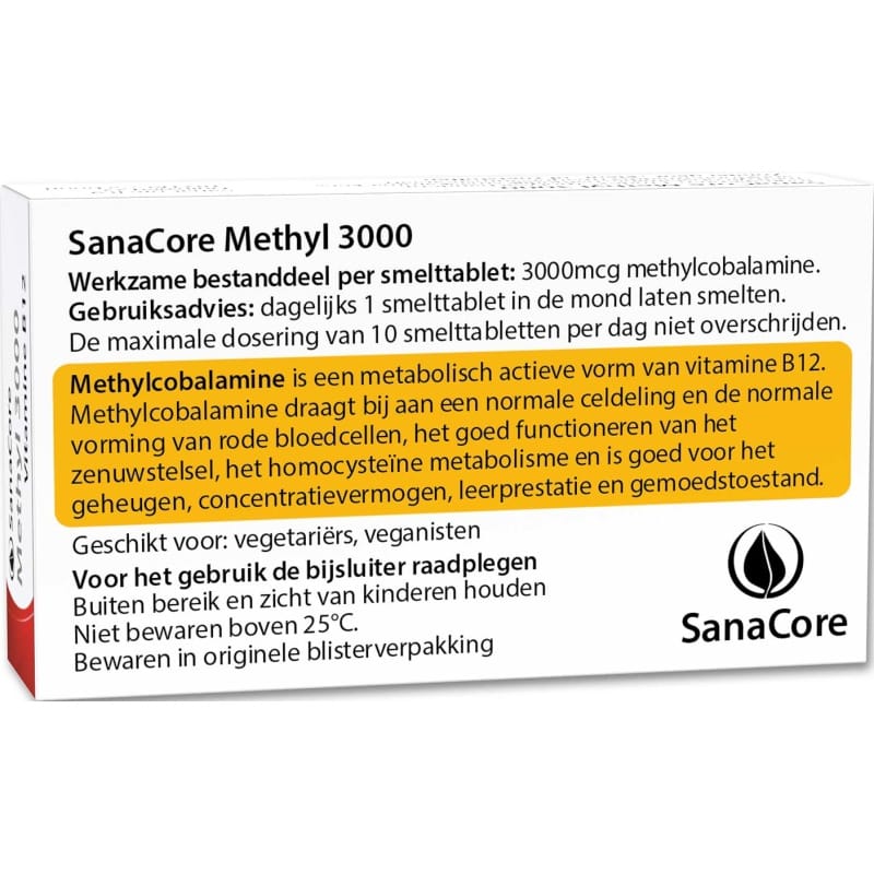 SanaCore Methyl 3000 - Afbeelding 3